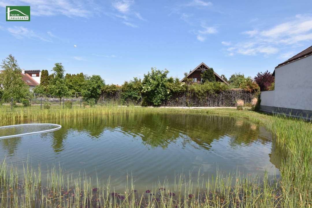 Investoren aufgepasst - Anlegerwohnung (Nettopreis) bis 2028 vermietet - Süd-Garten mit "Badeteich" und Tiefgarage in begehrter Winzer Lage! - JETZT ZUSCHLAGEN