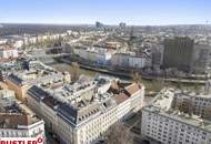 DACHGESCHOSSTRAUM IN TOP-CITYLAGE | PIVATER LIFTAUSSTIEG | FERNBLICK AUS DEM WHIRPOOL GENIEßEN