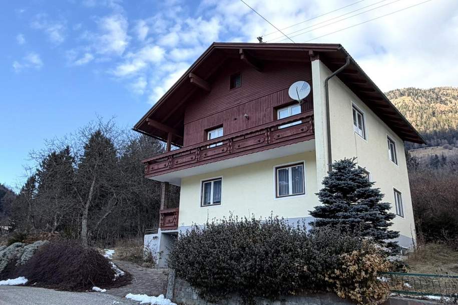 Sanierungsbedürftiges Einfamilienhaus mit Bergblick in ruhiger Lage in Kolbnitz, Haus-kauf, 130.000,€, 9815 Spittal an der Drau