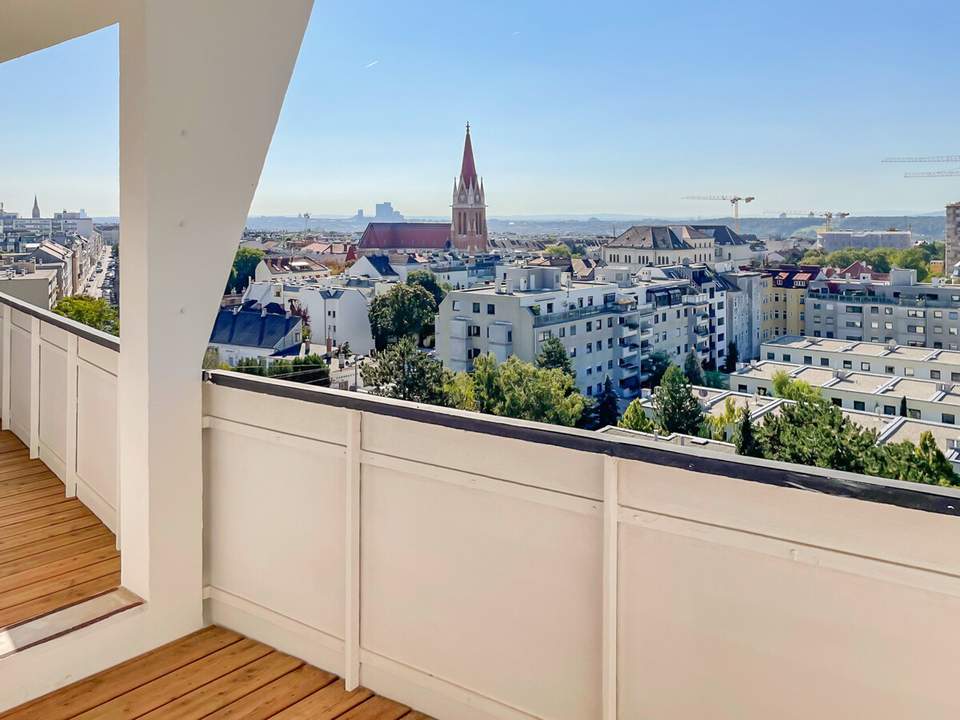 Sonnige, ruhige Loggiawohnung