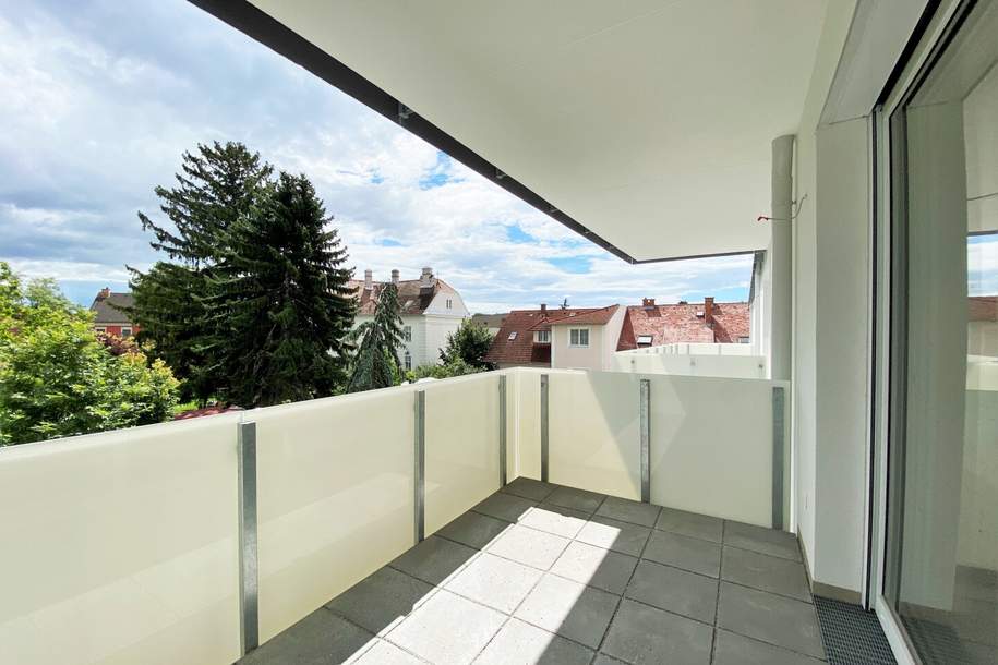 ZWEITBEZUG | 2 Zimmer Neubauwohnungen mit Balkon | Klimaanlage | zzgl. TG-Stellplatz | Plankengasse | ab 1. Juni bzw. 15. Juni 2025, Wohnung-miete, 835,00,€, 2700 Wiener Neustadt(Stadt)