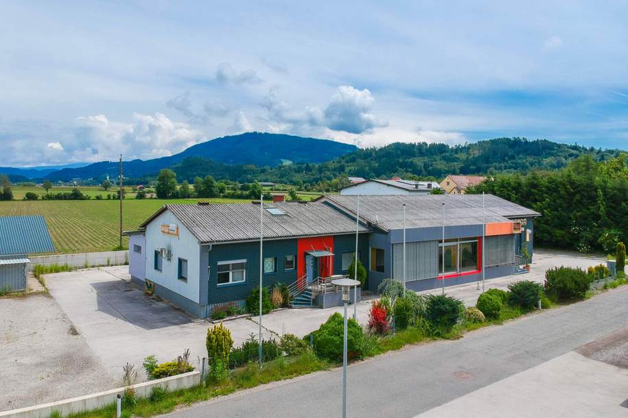 *** Ihr neuer Firmenstandort in Maria Saal *** Gewerbeobjekt mit Hallen &amp; Büroflächen, Gewerbeobjekt-kauf, 425.000,€, 9063 Klagenfurt Land