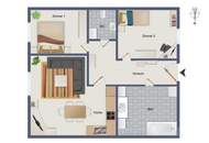 Ruhig wohnen, bestens angebunden – gepflegte 3-Zimmer-Wohnung in Deutschfeistritz