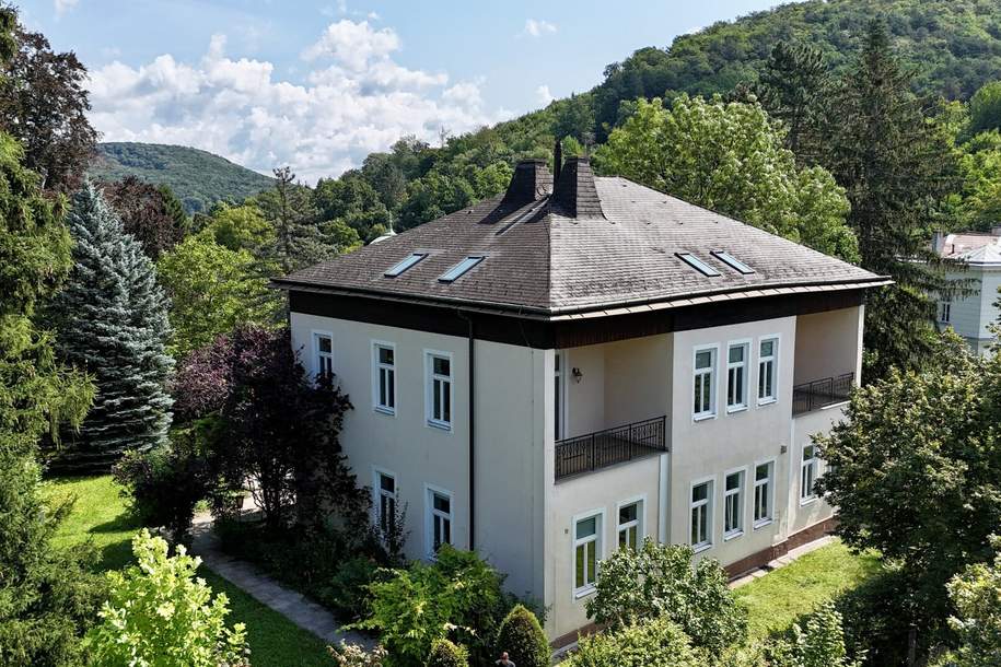 Mitten im Grünen &amp; im Villenviertel: exklusive Gartenwohnung mit ca. 785 m² Außenfläche, beheiztem Wintergarten, Pool, Luftwärmepumpe u.v.m.!, Wohnung-kauf, 1.100.000,€, 3002 Sankt Pölten(Land)