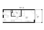 Moderne Garconniere mit Loggia – durchdacht, hell & sofort beziehbar
