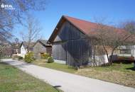 Großes Wohnhaus, großer Garten, große Maschinenhalle