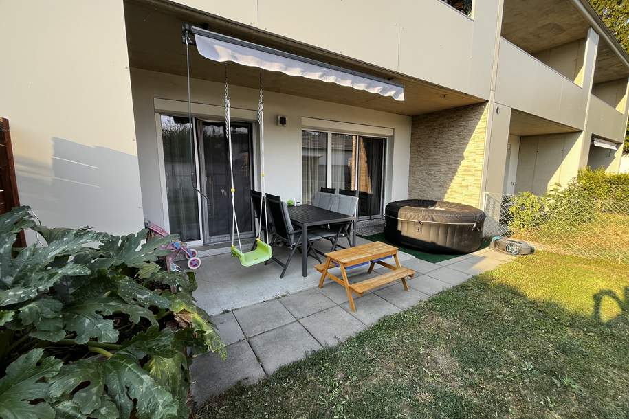 SELTENE GELEGENHEIT AUF EINE NEUWERTIGE GARTENWOHNUNG IN RUHIGER, BESTER WOHNLAGE IM HERZEN VON ABSDORF MIT DIREKTER BAHNANBINDUNG, Wohnung-kauf, 299.000,€, 3462 Tulln