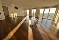 Exklusive 2-Zi-Penthouse-Wohnung mit Balkon & Traumblick in 1020 Wien – Infinity Pool + Concierge + Fitness etc. vorhanden