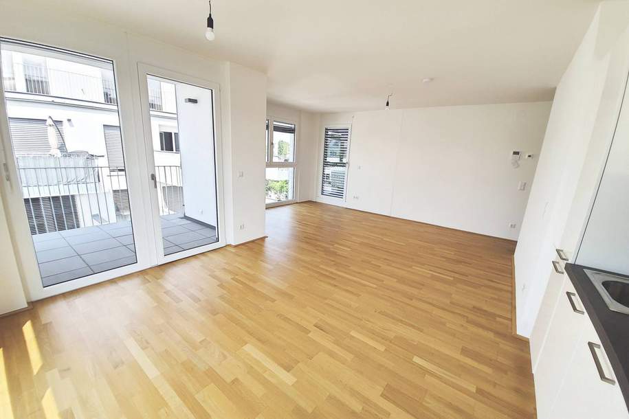 Moderne 3-Zimmer-Wohnung mit 3 Freiflächen in der Koloniestraße!, Wohnung-miete, 1.445,02,€, 1210 Wien 22., Donaustadt