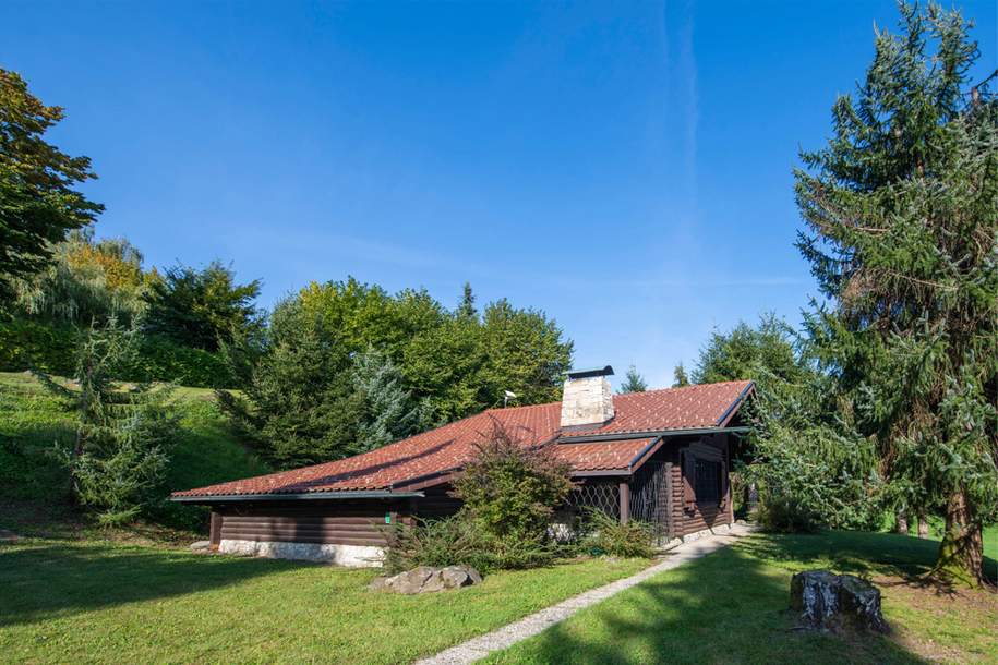 Idyllisches Holzhaus mit großzügigem Grundstück, Haus-kauf, 450.000,€, 9220 Villach Land