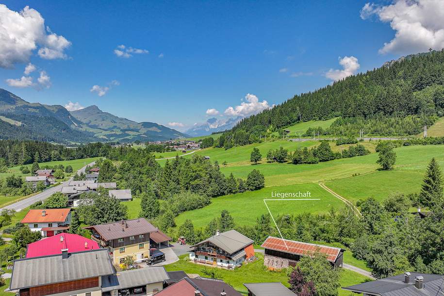 Baugrundstück mit Einfamilienhaus-Planstudie, Grund und Boden-kauf, 450.000,€, 6395 Kitzbühel