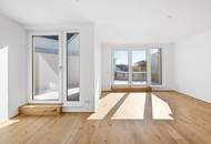 Wunderschöner Erstbezug! Lichtdurchflutete 4-Zimmer-Dachgeschoßwohnung | Tischlerküche | Zwei Bäder | Terrasse mit Weitblick und Privatsphäre