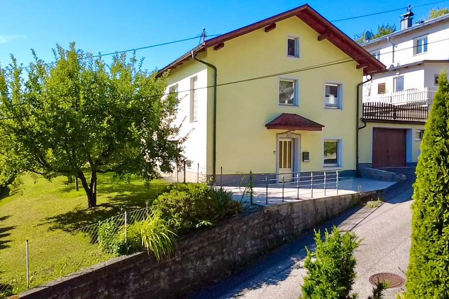 Gepflegtes Einfamilienhaus mit Gartenidylle und herrlicher Aussicht, Haus-kauf, 319.000,€, 4101 Urfahr-Umgebung