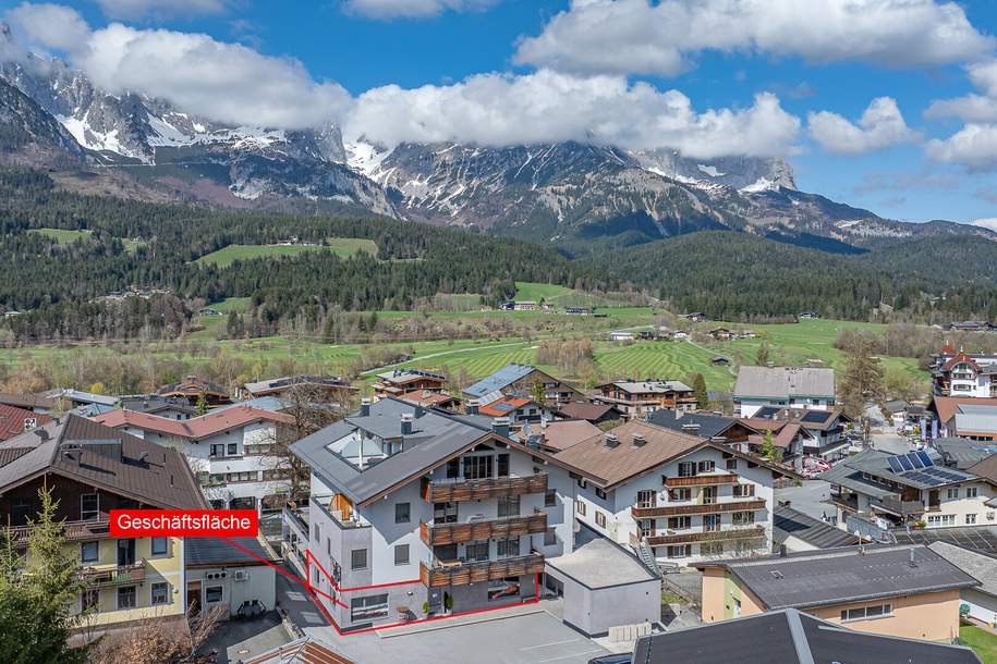 Großzügige Geschäftsfläche mitten im Dorfzentrum, Gewerbeobjekt-miete, 3.200,00,€, 6352 Kufstein