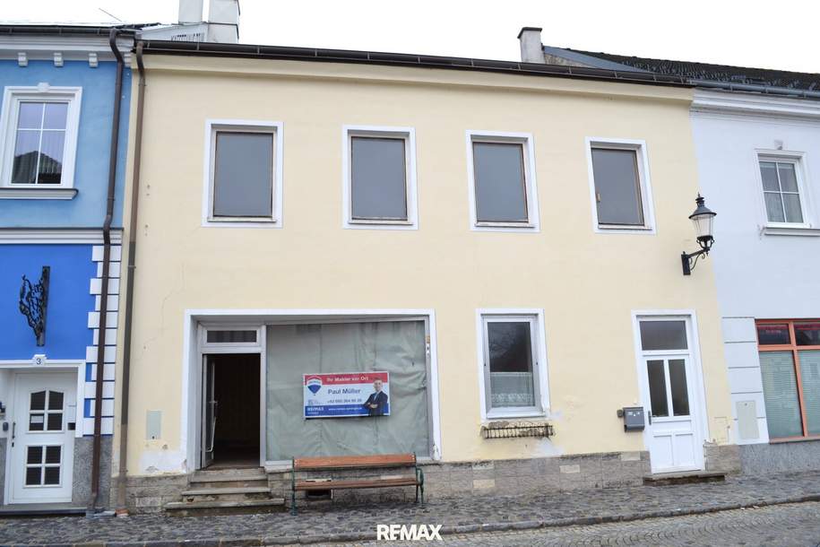 Charaktervolles Stadthaus in Heidenreichstein mit Garten &amp; Entwicklungspotenzial, Haus-kauf, 149.000,€, 3860 Gmünd