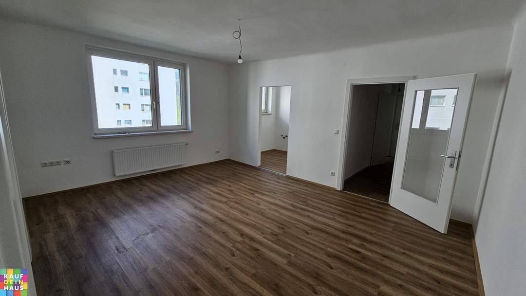 3 Zimmer Genossenschaftswohnung- Erstbezug nach Sanierung - neben Fröschnitzbach und Bahnanlage