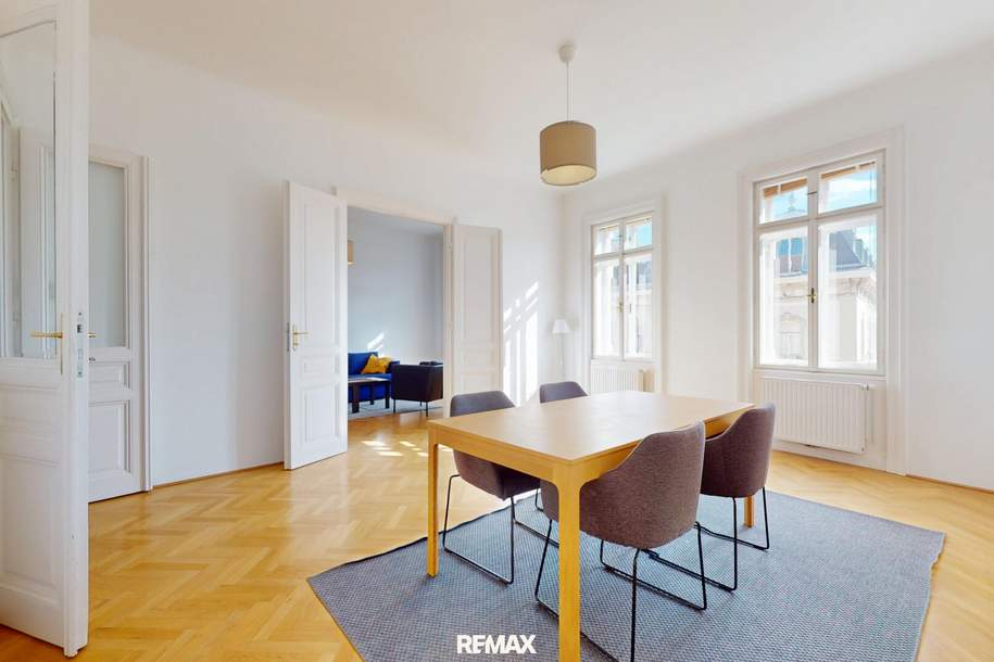 Zentrale 3-Zimmer-Altbauwohnung mit Lift in 1080 Wien | nahe Neubaugasse &amp; Innenstadt, Wohnung-kauf, 699.000,€, 1080 Wien 8., Josefstadt