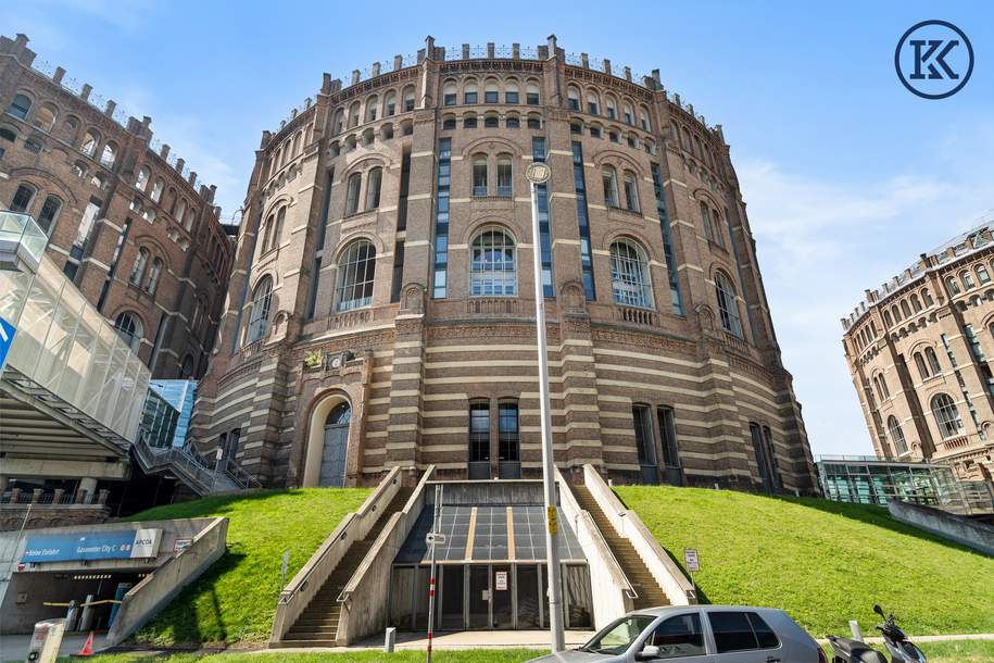 Traumhafte Maisonette-Wohnung direkt beim Gasometer – Wohnen mit Weitblick über Wien!, Wohnung-miete, 1.850,00,€, 1110 Wien 11., Simmering