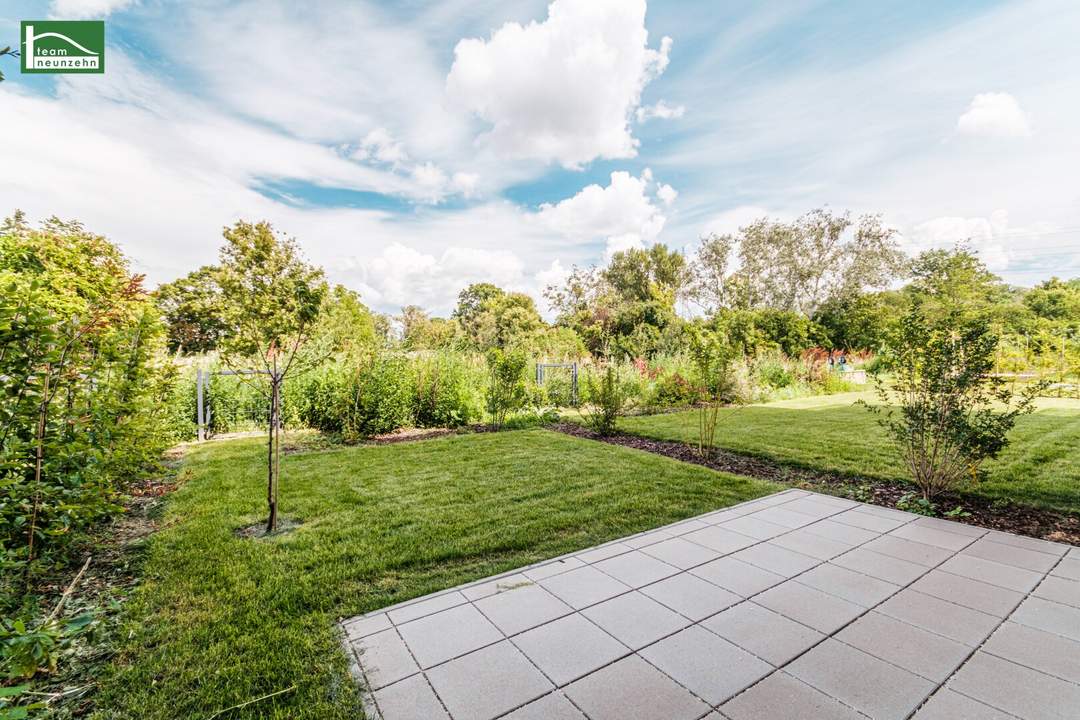 Provisionsfreie Gartenwohnung in absoluter Grünruhelage mit hervorragender Ausstattung (Geothermie, Fussbodentemperierung,..)