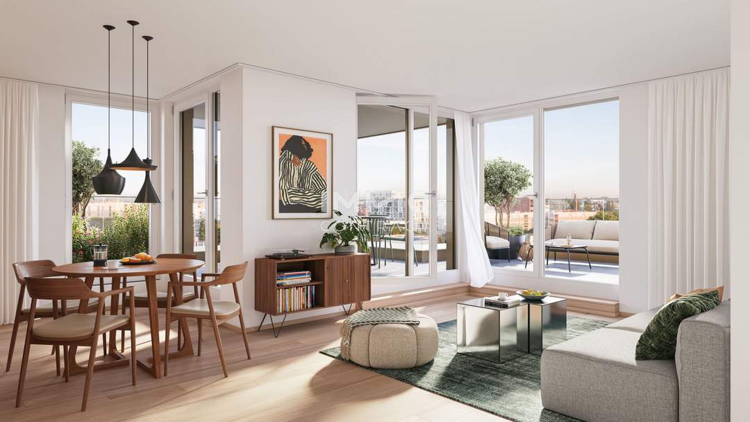 Südseitiger Sonnenbalkon in nachhaltiger Wohnhausanlage! Provisionsfrei