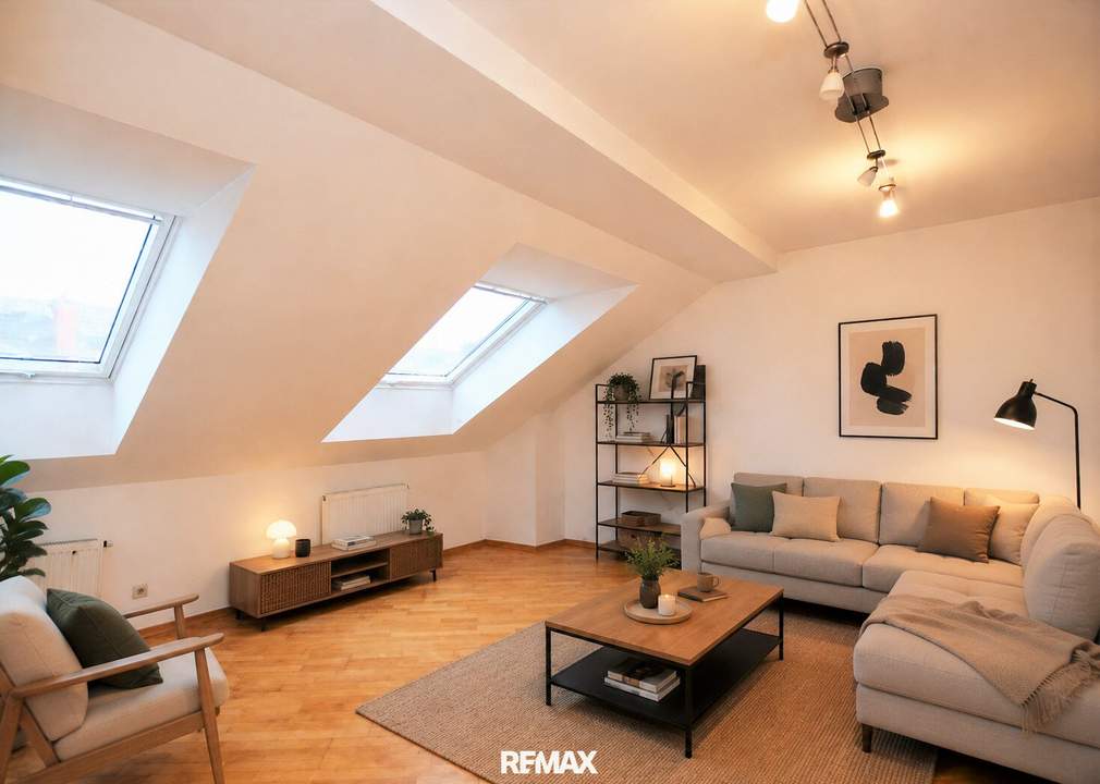DG-Wohnung mit Balkon nahe U3 – renovierungsbedürftig mit großem Potenzial