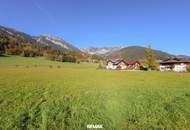Investoren und Projektentwickler aufgepasst - Baugrundstücke in sonniger Traumlage mit 360° Bergpanorama!