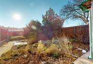 Althaus und Garten mit Perspektive