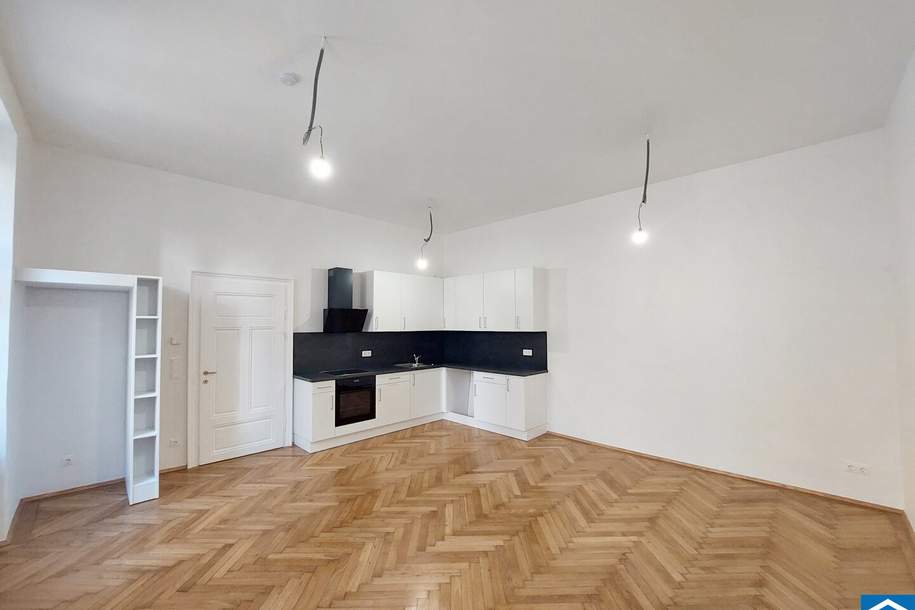 ERSTBEZUG nach Sanierung - WG-Hit mit 6 Zimmer im Karmeliterviertel, Wohnung-miete, 2.495,44,€, 1020 Wien 2., Leopoldstadt