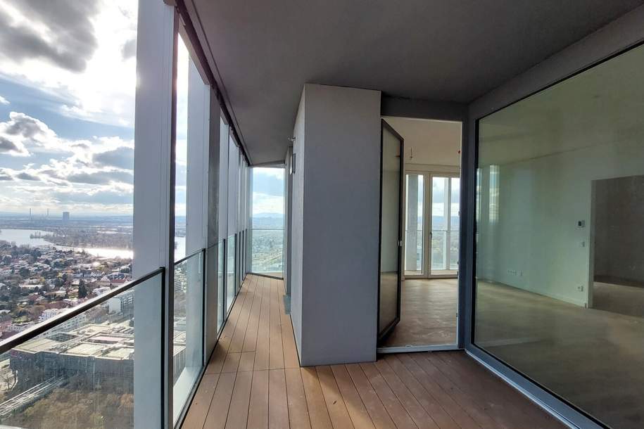 Erstbezug – 3-Zi.-Wohnung mit Rooftop Pool &amp; Sauna, Wohnung-miete, 899,00,€, 1220 Wien 22., Donaustadt
