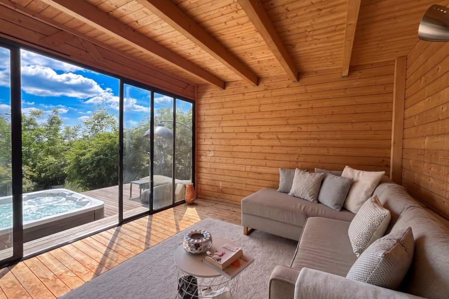 Modern wohnen, stilvoll leben & Fernblick genießen auf höchstem Niveau I Wienerwald I große Terrassen I Doppelgarage + Stellplätze, Haus-kauf, 1.790.000,€, 1170 Wien 17., Hernals