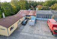 Betriebsobjekt mit großzügigen Freiflächen, Kaltlagerhallen und Büros