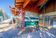 Lagerhalle mit Kran-Power in Koppl bei Salzburg