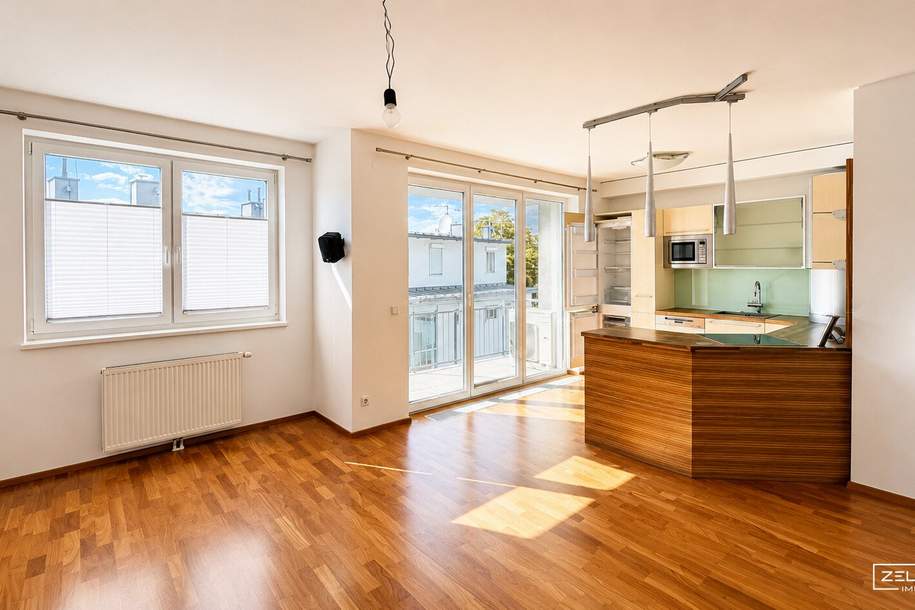 MITTEN DRIN. GROSSZÜGIG WOHNEN. – 3 ZIMMER, LOGGIA & STELLPLATZ AM SCHWECHATER HAUPTPLATZ | ZELLMANN IMMOBILIEN, Wohnung-kauf, 349.500,€, 2320 Bruck an der Leitha