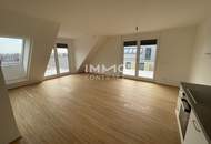 Jetzt Erstbezug sichern: 3-Zimmer-DG mit Kühlung, zwei Dachterrassen &amp; 2 Monate mietfrei