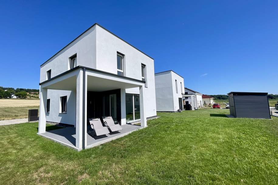 PREISREDUKTION: Moderne Doppelhaushälfte - 15 Fahrminuten von Graz - belagsfertig!, Haus-kauf, 370.000,€, 8151 Graz-Umgebung
