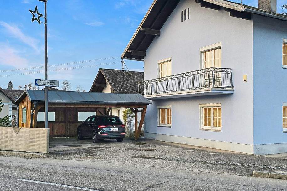 Wohnhaus mit Gewerbehallen im Betriebsbaugebiet, Haus-kauf, 530.000,€, 4654 Wels-Land