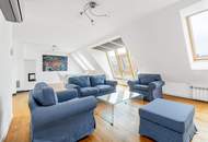 Freiraum über dem Servitenviertel: Großzügige DG-Maisonette mit herrlicher Aussicht und zusätzlichem Studio