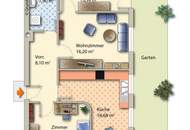 Aufgepasst: 3,5-Zimmer-Wohnung mit Terrasse & Garten uvm...