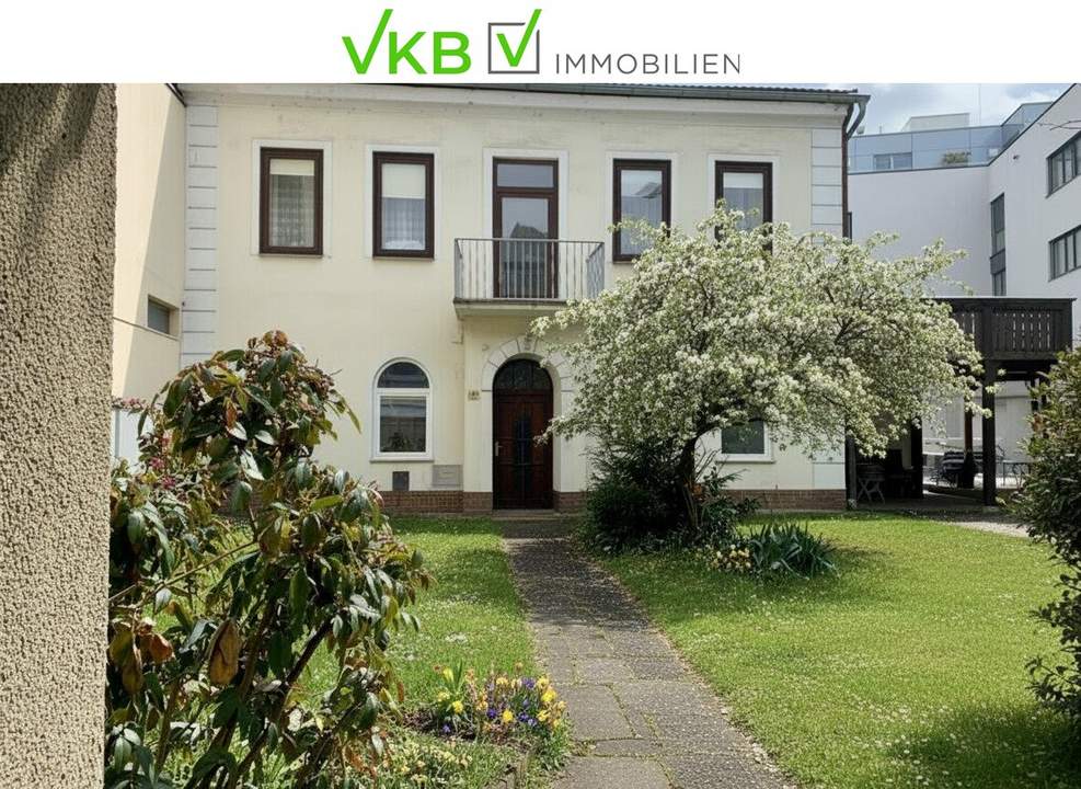 Stadthaus mit Garten und Entwicklungspotenzial im Zentrum Wels!