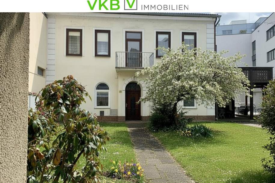 Stadthaus mit Garten und Entwicklungspotenzial im Zentrum Wels!, Haus-kauf, 450.000,€, 4600 Wels(Stadt)