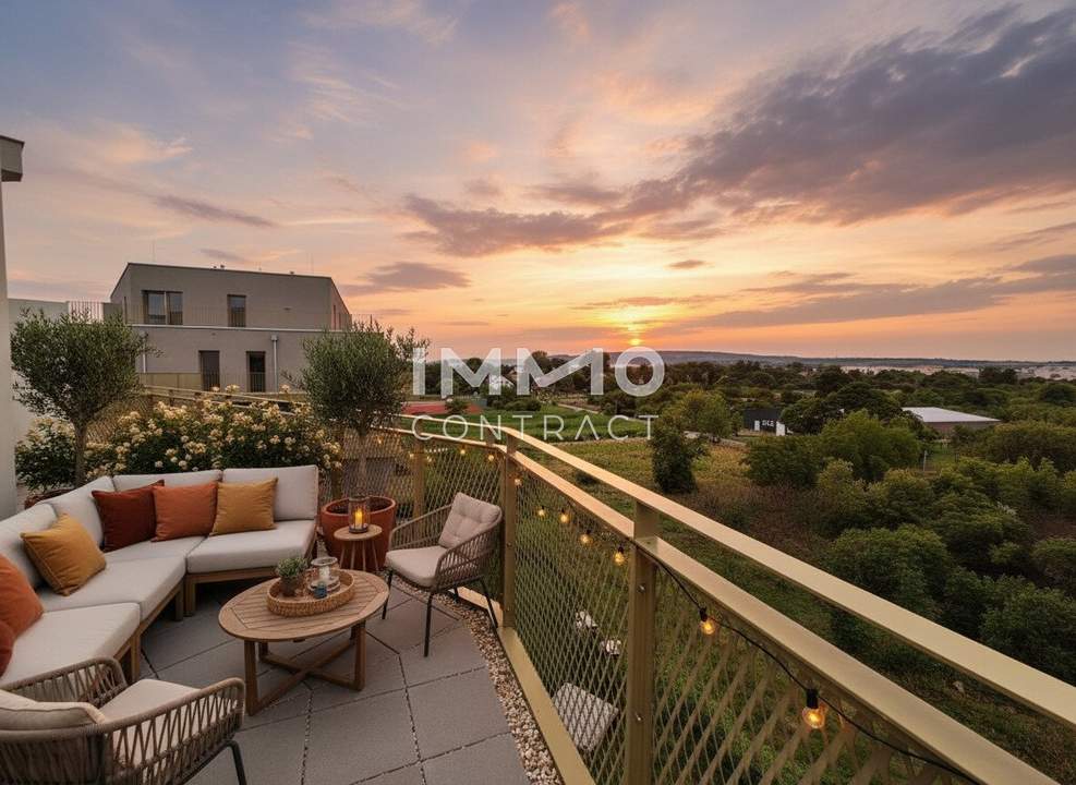 Neubau-Highlight: 2 Zimmer & großer Abendsonnenbalkon