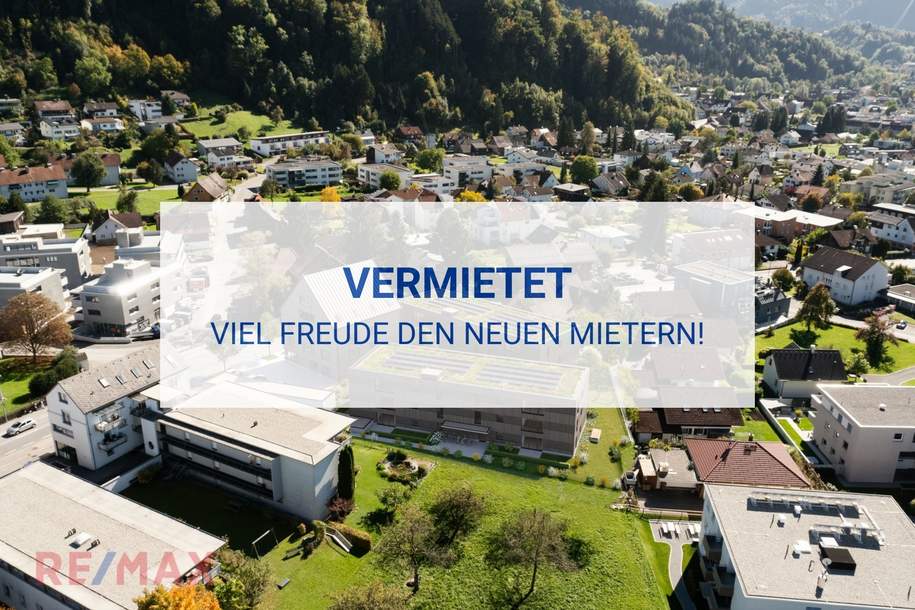 Design trifft Behaglichkeit: Neubau 2-Zimmer-Wohnung in Haselstauden, Wohnung-miete, 997,72,€, 6850 Dornbirn