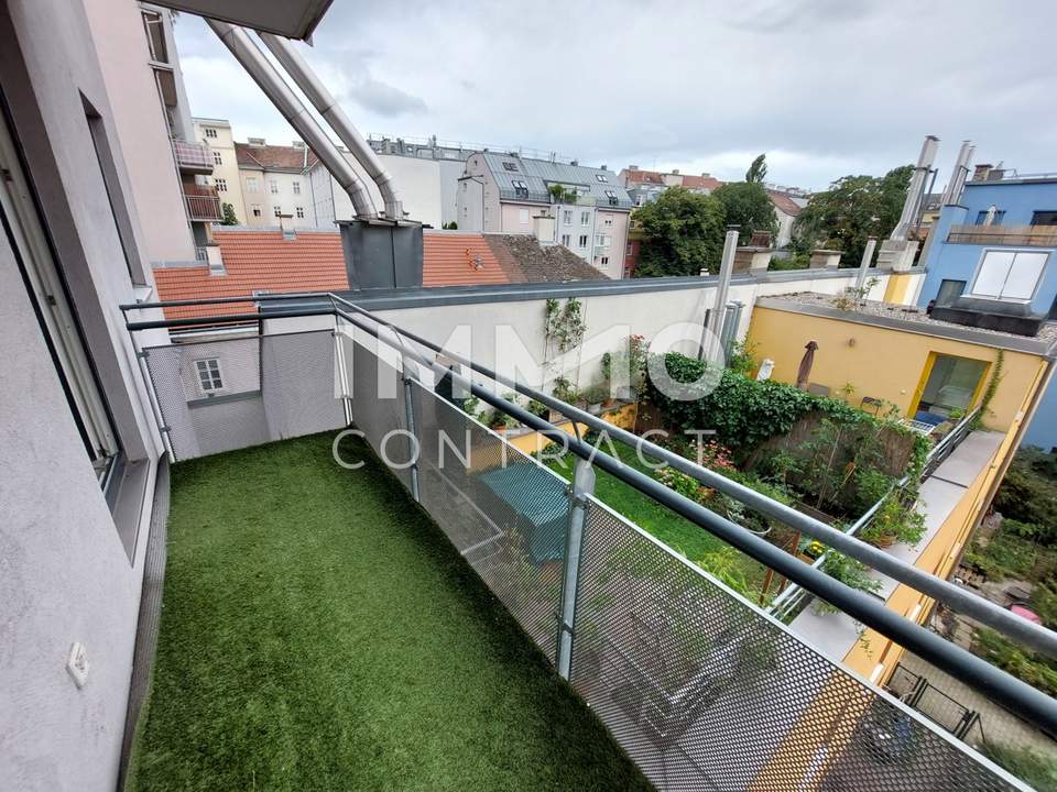 Geräumige Zweizimmerwohnung mit Balkon in St.Marx: Schlachthausgasse 46 - Top 9/1