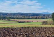 Ebener Baugrund mit traumhafter Aussicht