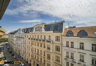 Hoch-Exklusiv und Moderne 4-Zimmer Wohnung (klimatisiert) im 7.Liftstock, nähe Karlskirche, Schwarzenbergplatz + 10 m² Balkon