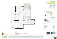 VILLAGE IM DRITTEN | Moderne 3-Zimmer Wohnung mit drei Freiflächen