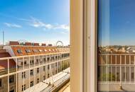 Erstbezug nach Sanierung: Dachgeschoßmaisonette mit 2 Terrassen im Stuwerviertel