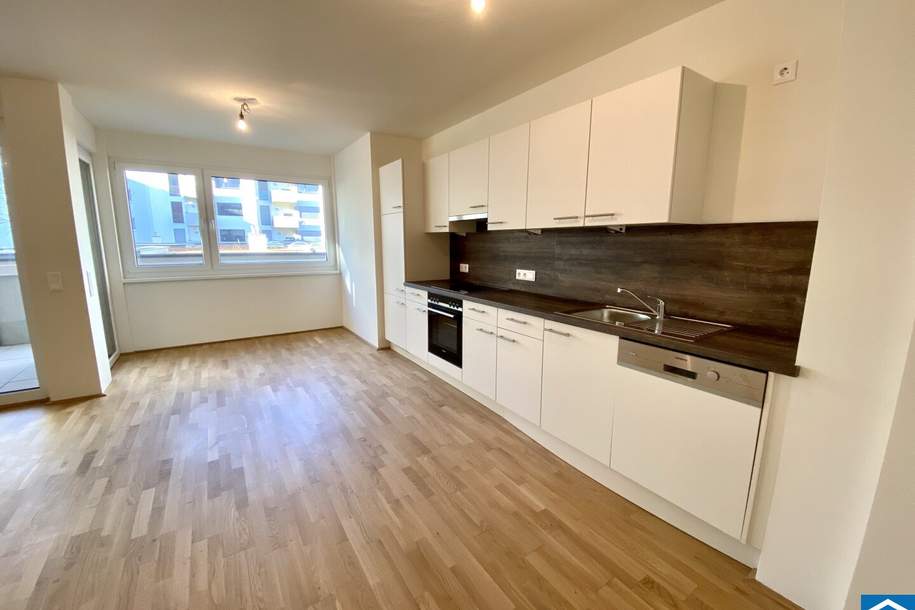 Schöne 2 Zimmerwohnung mit Freifläche nahe dem Floridsdorfer Wasserpark, Wohnung-miete, 876,86,€, 1210 Wien 22., Donaustadt