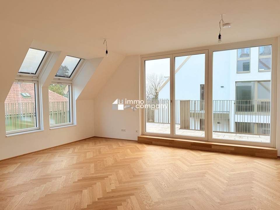 Moderner Luxus in Grünlage mit Fernblick über Wien - Erstbezug