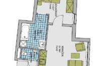 HOFSEITIG RUHIG!!! 2-Zimmer Wohnung in Top-Lage